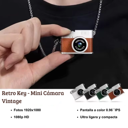 Retro Key – Mini Cámara Vintage